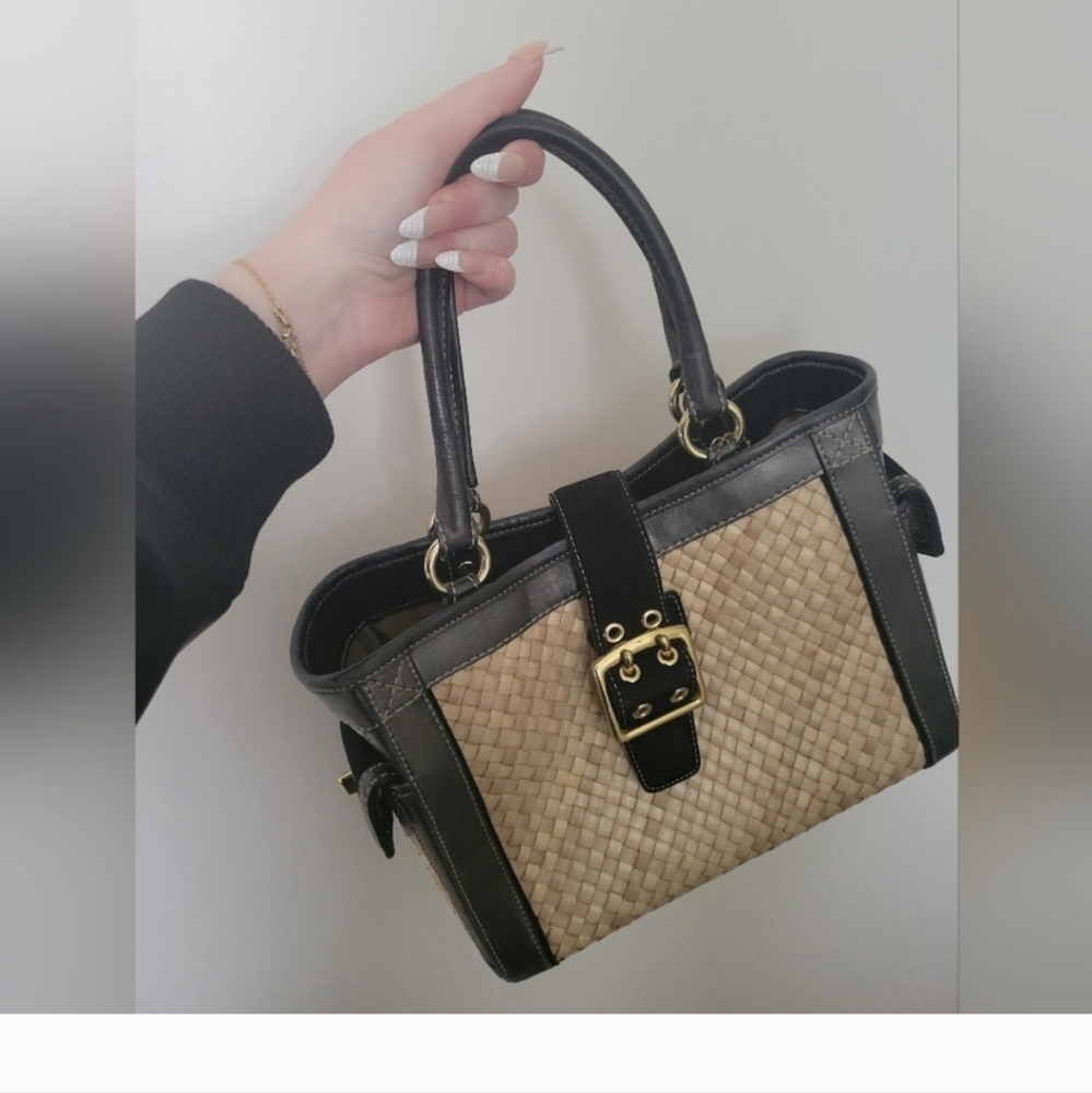 Coach Straw Bag